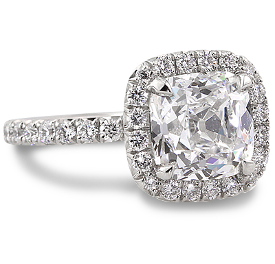Moissanite Engagement Ring - Shraddha Shree Gems